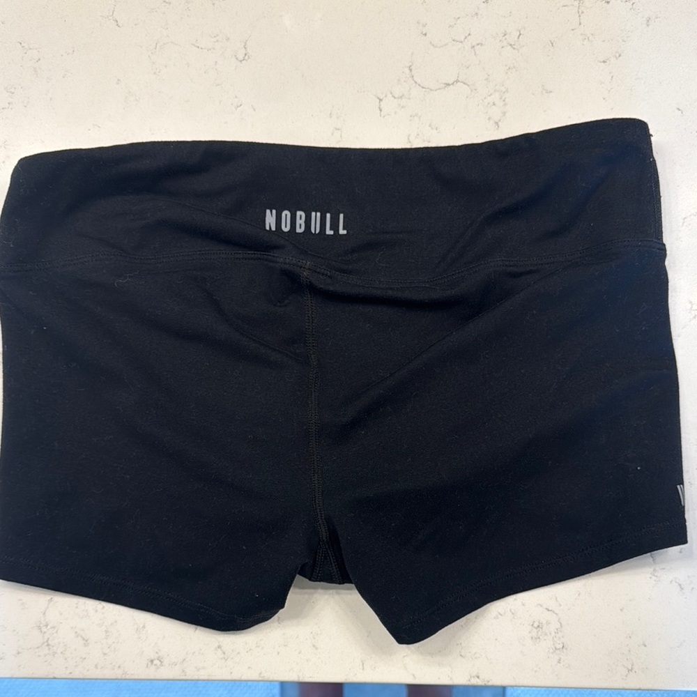 NOBULL Jet Black Performance shorts